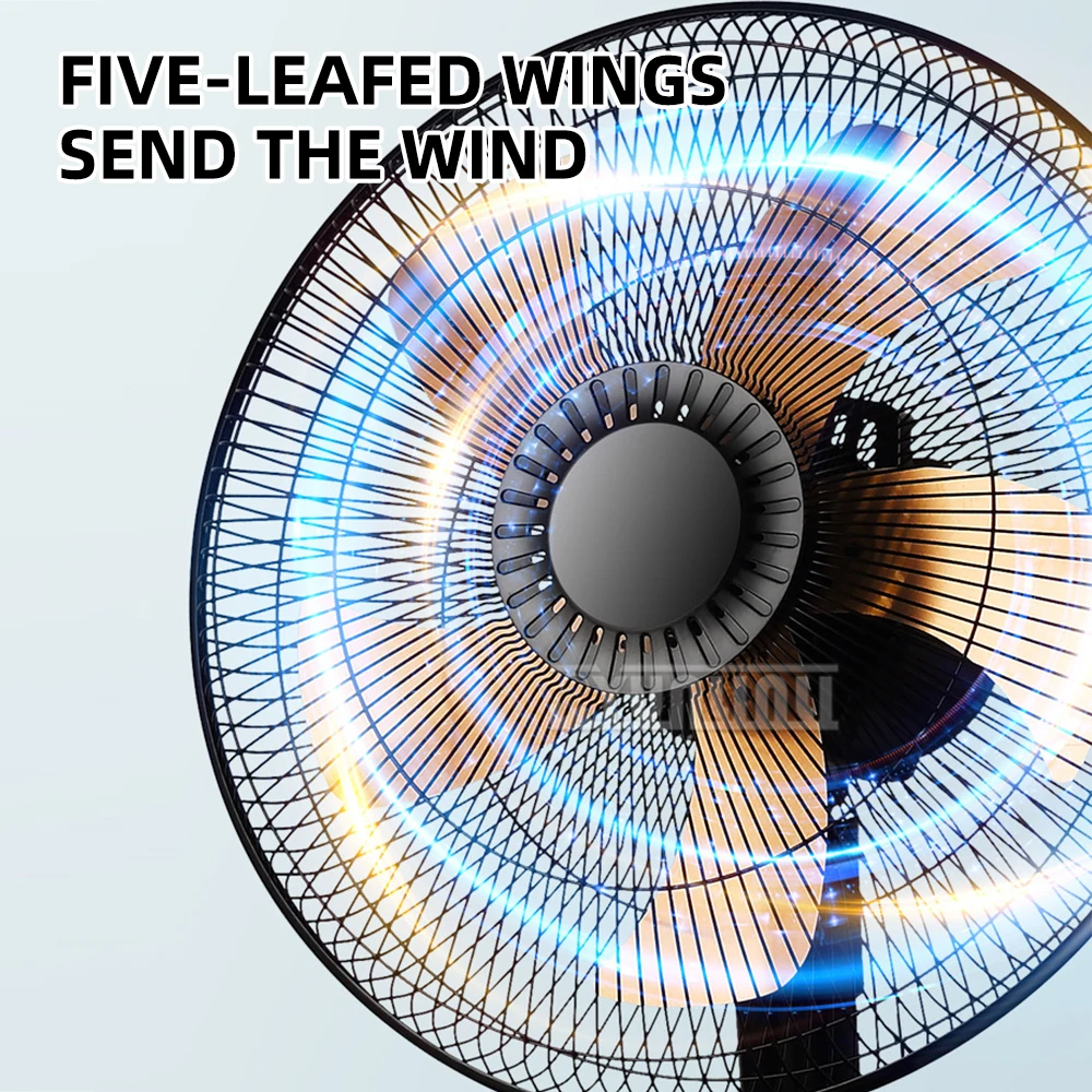 강력한 선풍기 산업용 흔들리는 머리 바닥 팬 20인치 고출력 테이블 선풍기