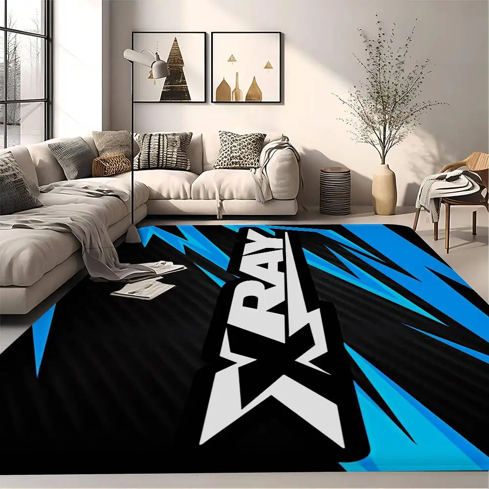 X-XRAY-Y Racing Car Bathroom Mat INS Style Soft Bedroom Floor House Laundry Room Mat Anti-skid Welcome Doormat