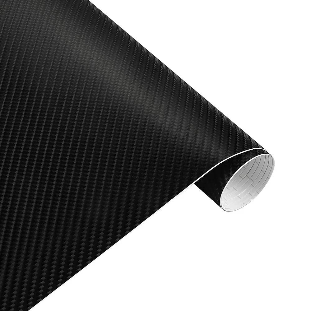 152x200 cm 4D Koolstofvezel Auto Wrap Vinyl Universele Zelfklevende Film voor DIY Kap Dak Exterieur Styling Auto Auto Body Sticker