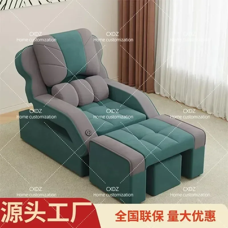 Electric Recliner Foot Bath Sofa with Massage Function Comfortable Rest Chair for Spa Center and Home Use Multi Functional