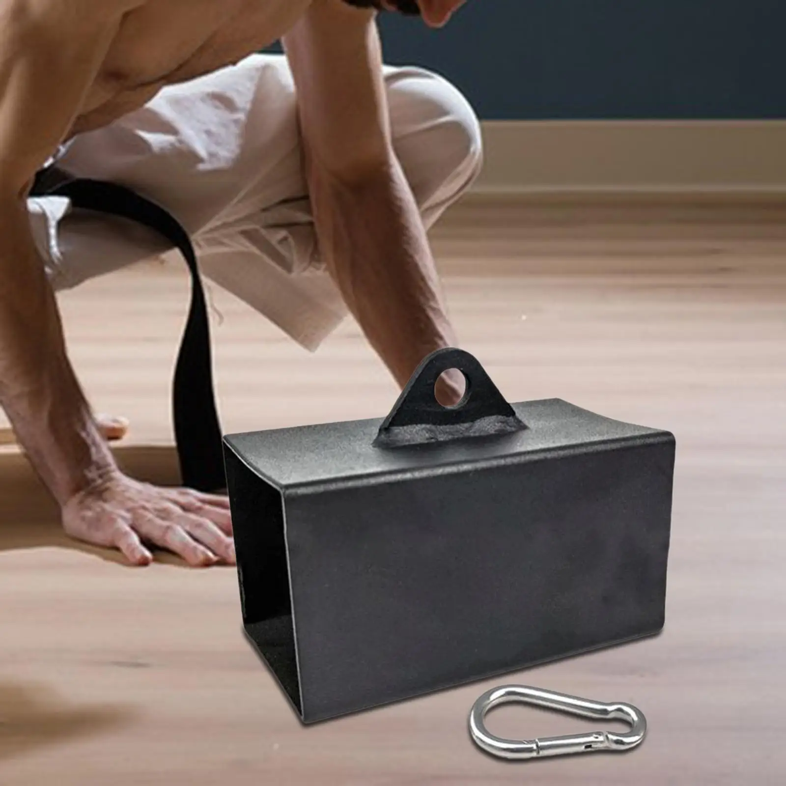 

Pinch Block with Carabiner Rock Climbing training hand grip Training Strength