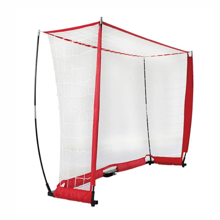 Logo personalizzato Porta da calcio pieghevole per rete da calcio pieghevole all'aperto all'ingrosso professionale Porta da calcio pop up Set porta da calcio portatile