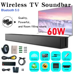 TV Soundbar HiFi Speaker Home Theater Sound Bar Bluetooth-compatible Speaker Support Optical HDMI-compatible For SAMSUNG SONY TV