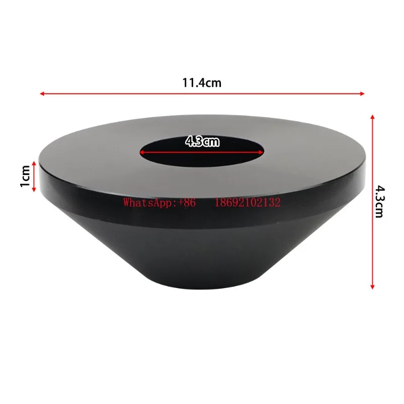 

Большой ручной шиномонтажный конус 1,67 дюйма, центрирующий конус для отверстия ступицы 4,4 дюйма, алюминиевый конус для прессования колес