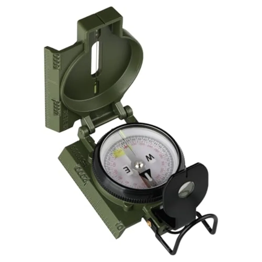 

Compass Hiking Survival, Wilderness Survival Compass for - Magnetic Gear Set Navigation Map- Backpacking Camping Hunting Surviv