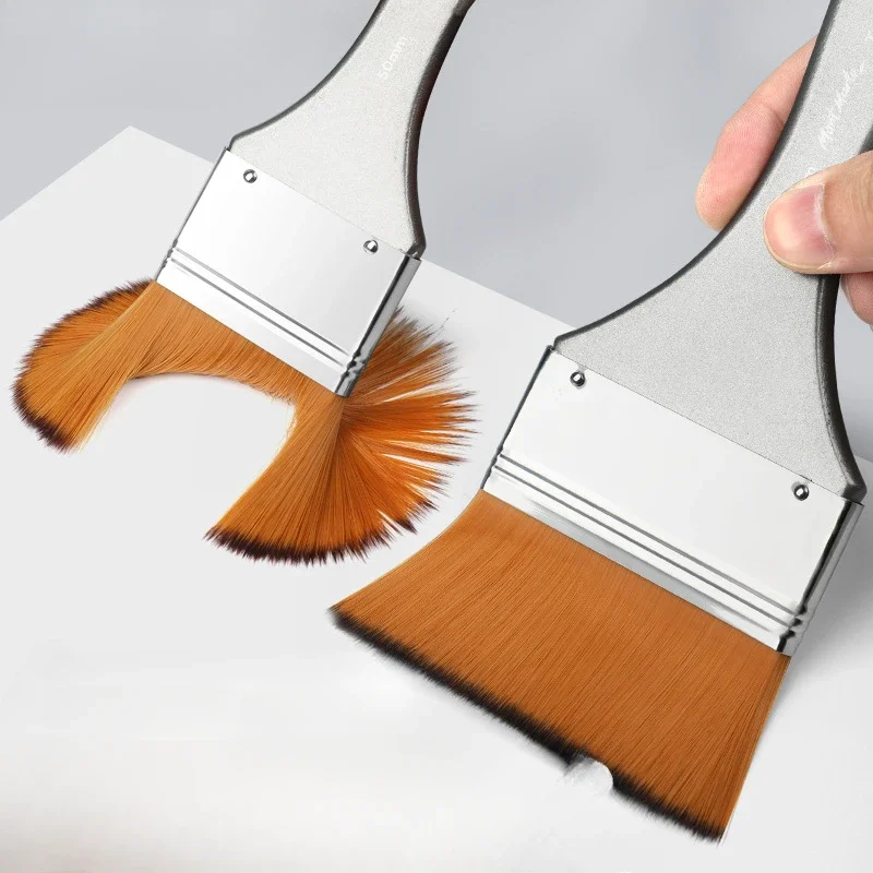 Nylon Brush Brushes Premium Nylon Brush for Painting Professional Artist Paint Brush Set Flat Peak Oblique Peak