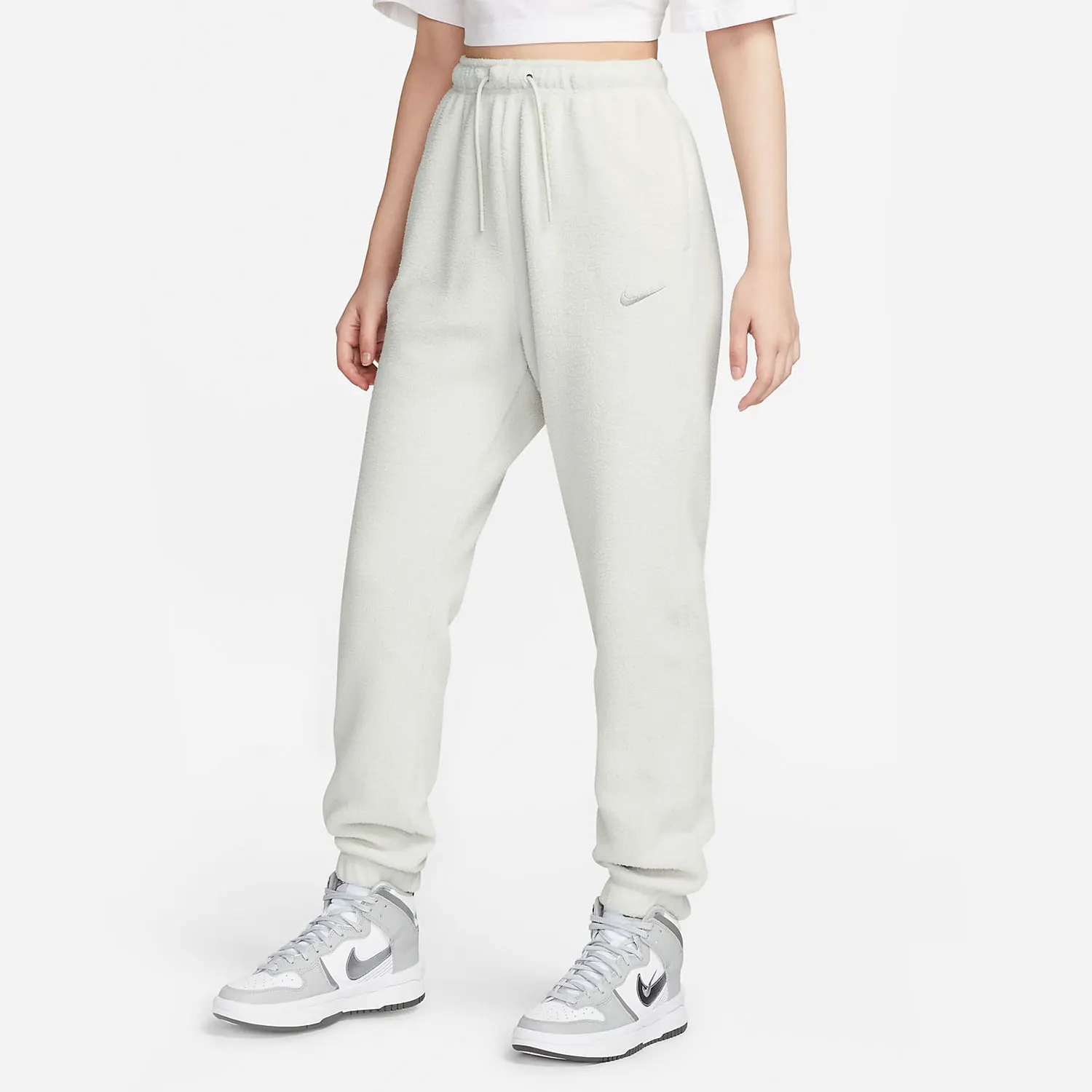 Nike genuine Sportswear Plush women's knitted running pants DQ6813-072