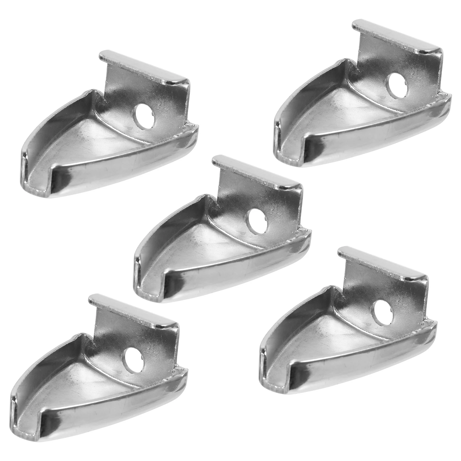 

5PCS Claw Silver Claw Hook For Bass Snare Drum Lug Durable Zinc Alloy Bass Drum Connector Triangle Shape Accessories