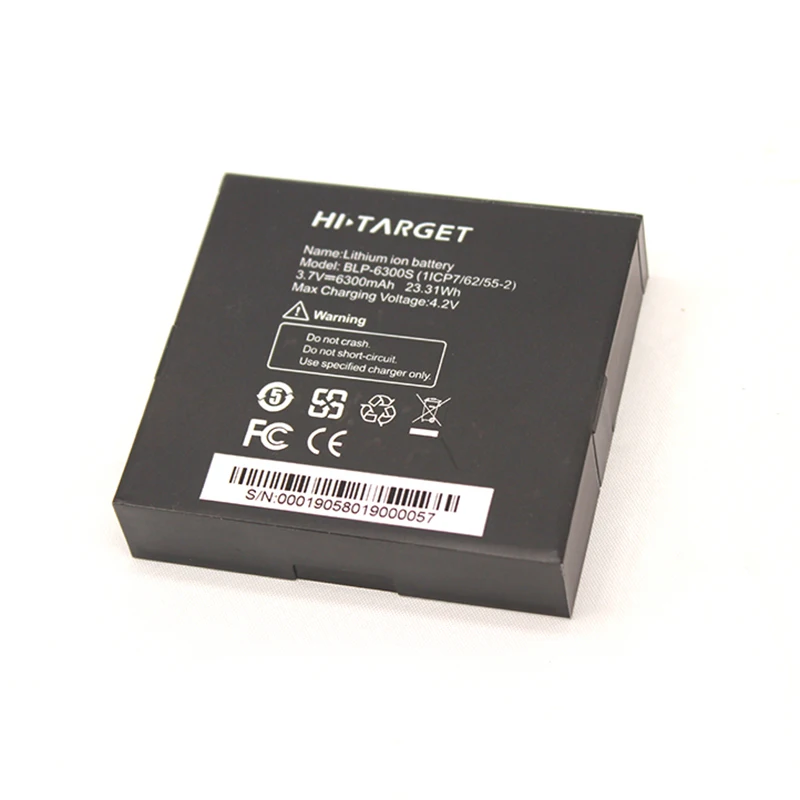3.7V BLP-6300S Replacement Li-ion Battery 6300mAh Compatible with Hi-Target iHand20 Survey Data Collector Parts