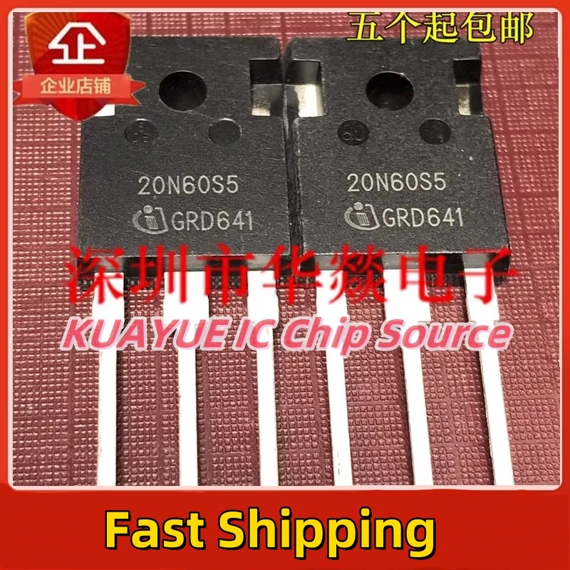 10PCS-30PCS  SPW20N60S5  20N60S5  TO-247  600V  20A   Fast Shipping Quality Guarantee