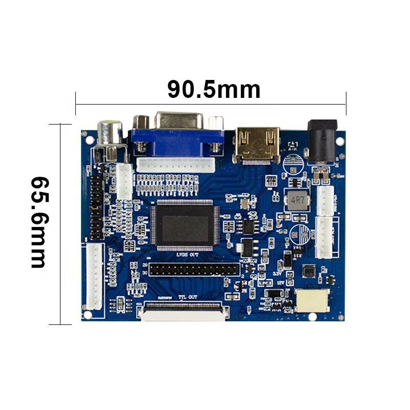 Fornitore 8.4 pollici 800x600 HSD084ISN1-A01 luminosità 380 60 pin FPC T2B1 pannello a sfioramento e pannello di visualizzazione LCD della scheda di controllo per PC