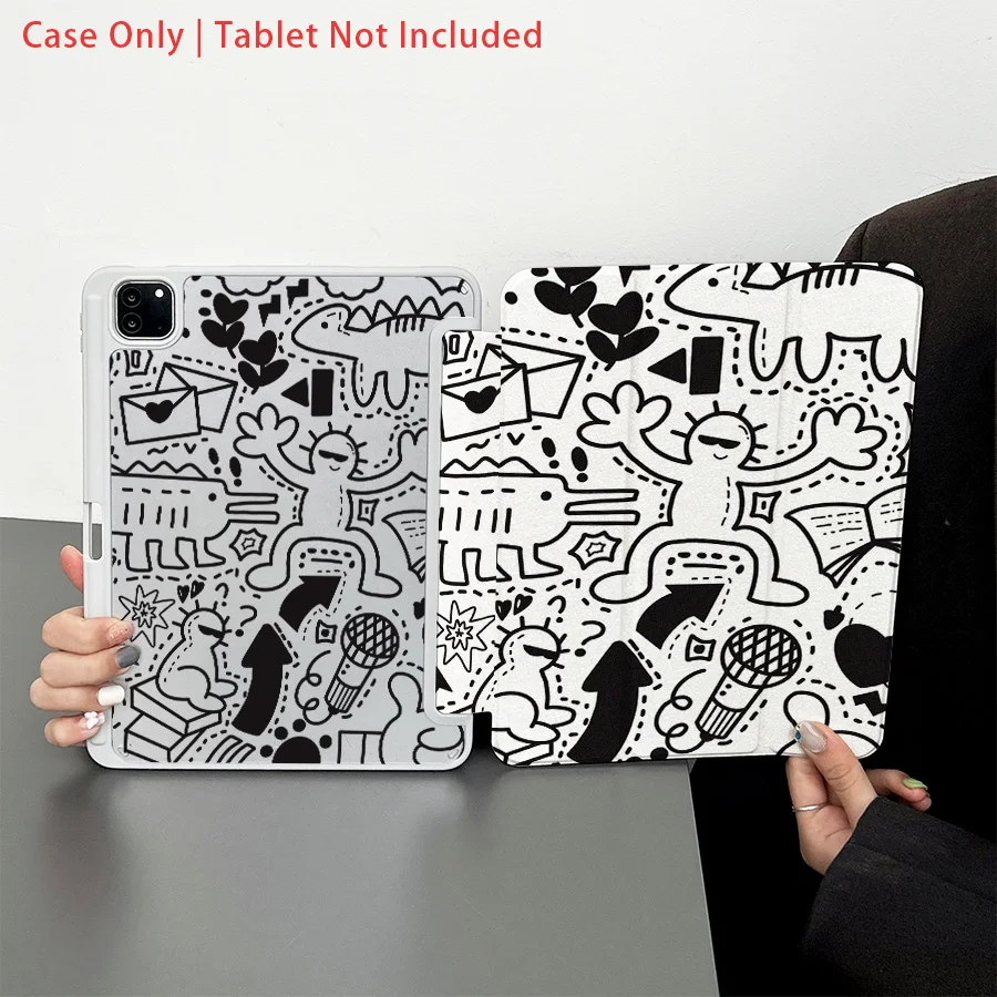 

Case compatible with iPad 10.9/Pro11/10th7/8/Air 4/5/Air 13(M3 2025)/Air 11(M3 2025)/Air 11(M3 2025)/(A16 2025)
