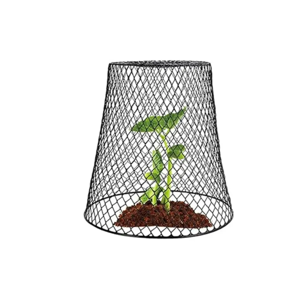 New Durable Plant Guard Cover Greenhouse Metal Vegetable Protection Cage Nursery Reusable Garden Lids