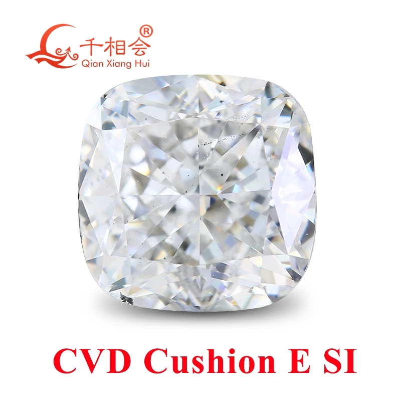 

CVD diamond E white color 1ct -1.22CT SI clarity cushion shape Cut NGIC certificated lab grown diamond loose stone