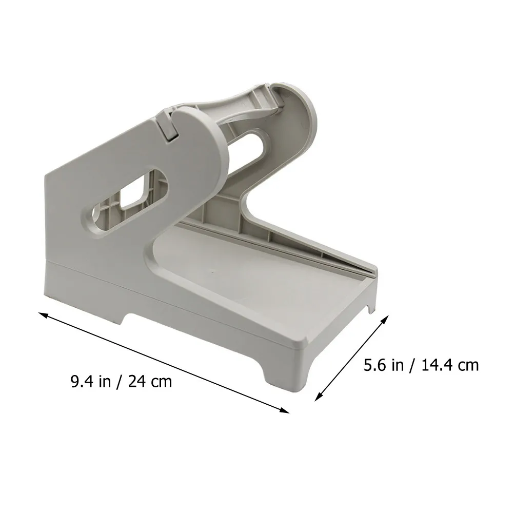 1Pcs Dual Use Label Paper Holder Fan Fold Label Holder External Roll Fan-fold Desktop Printer Multi-function