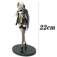 17-22CM NieR:Automata Yorha Type A2/2B Sexy Fox New white PVC Anime Action Figures Model Collection Anime Cartoon Model Toy Gift