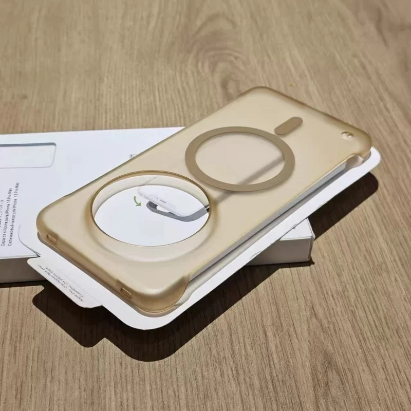 حافظة فاخرة رفيعة للغاية من الحلوى المغناطيسية لهاتف هواوي Pura80 Ultra P70 Mate 80 70 60 Pro Plus PC بدون إطار لتغطية Magsafe