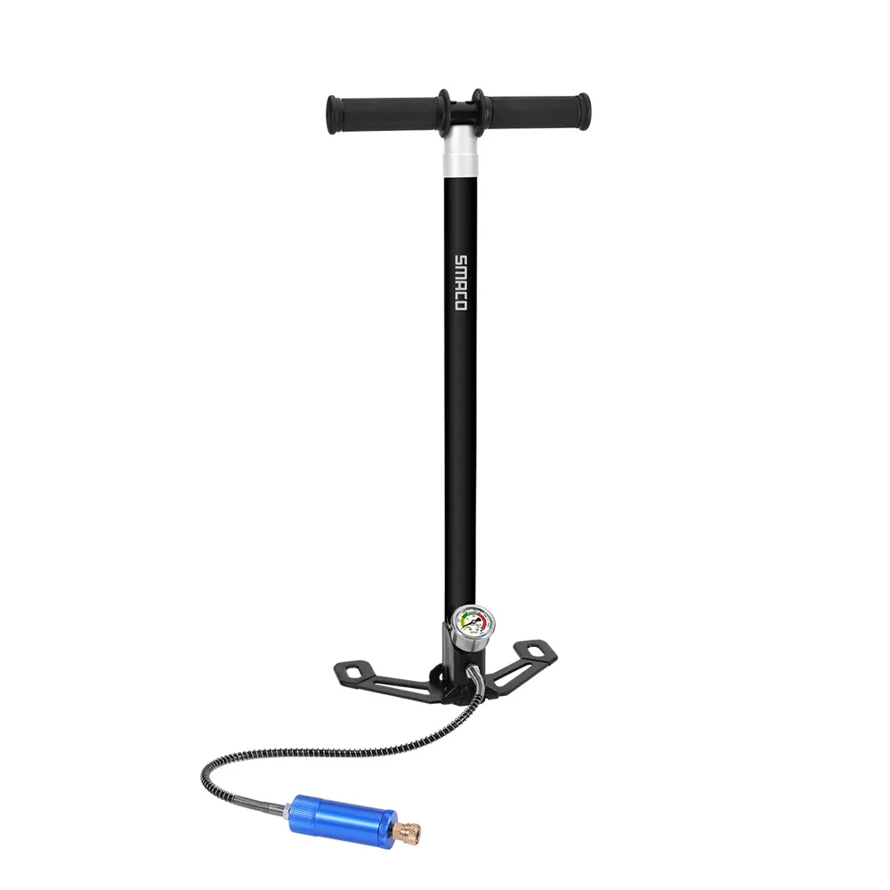 

4 Stage High Pressure PCP Pump 30Mpa 300Bar 4500Psi 4 Stage Hand/Air/Manual Pump HPA Tank Hunting Car Bicycle Scuba Tank