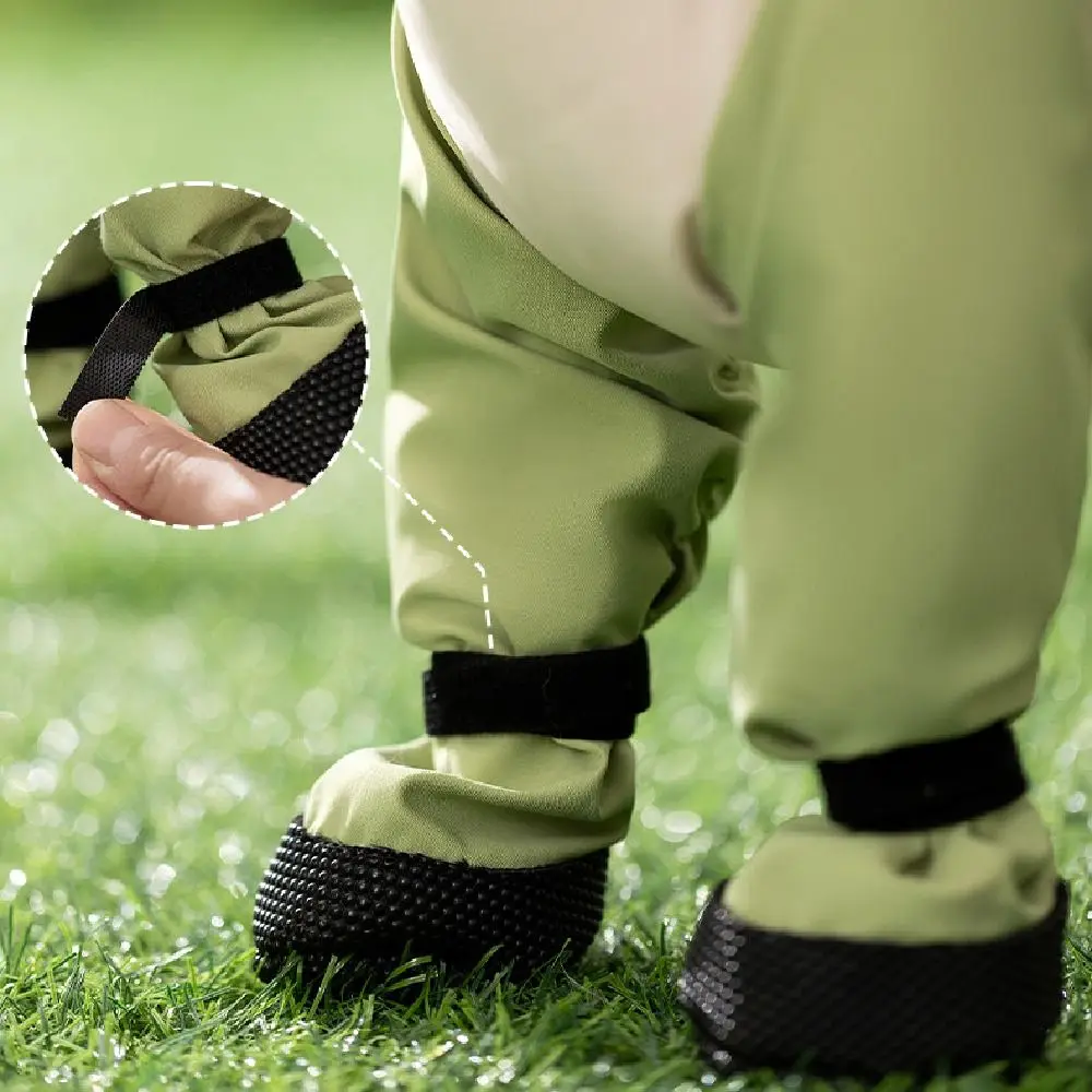 

Waterproof Reflective Stripe Pet Pants Stain Resistant Adjustable Dog Four-Legged Pants Thin Durable Belly-Covering Pet Outfit