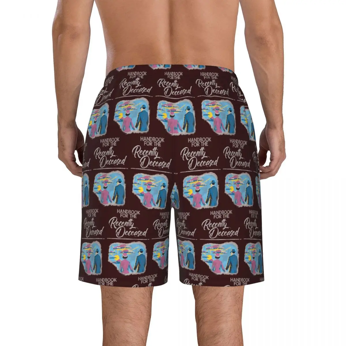 Handbook For The Recently Deceased Trunks Beach Board Shorts Casual Quick Dry Swim Summer Men Pants