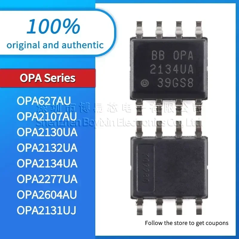

OPA627AU OPA2107AU OPA2130UA OPA2132UA OPA2134UA OPA2277UA OPA2604AU OPA2131UJ Black casing