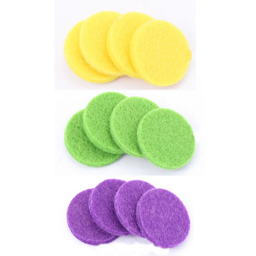 

10Pcs Scented Cotton Inserts for Perfume Storage Pendant Leakproof Aromatherapy Necklace Creative Women Necklace Gift Stailess