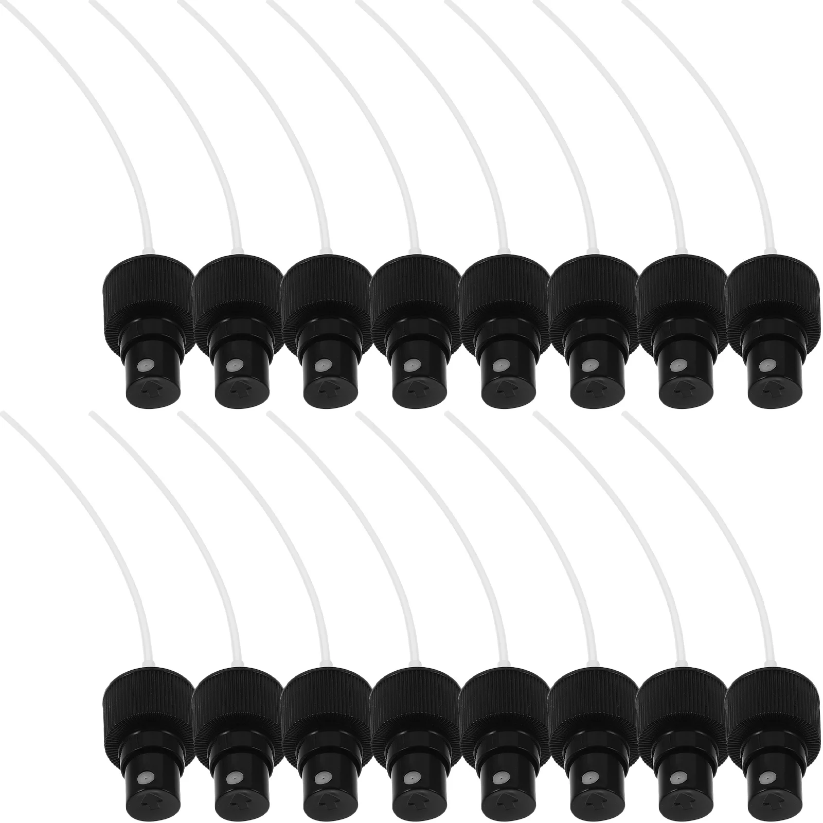 20 قطعة من فوهة رذاذ زجاجة المكياج البديلة من مادة ممتازة بتصميم مدمج سهل الاستخدام لرأس رش الضباب للعناية بالبشرة والنظافة #4