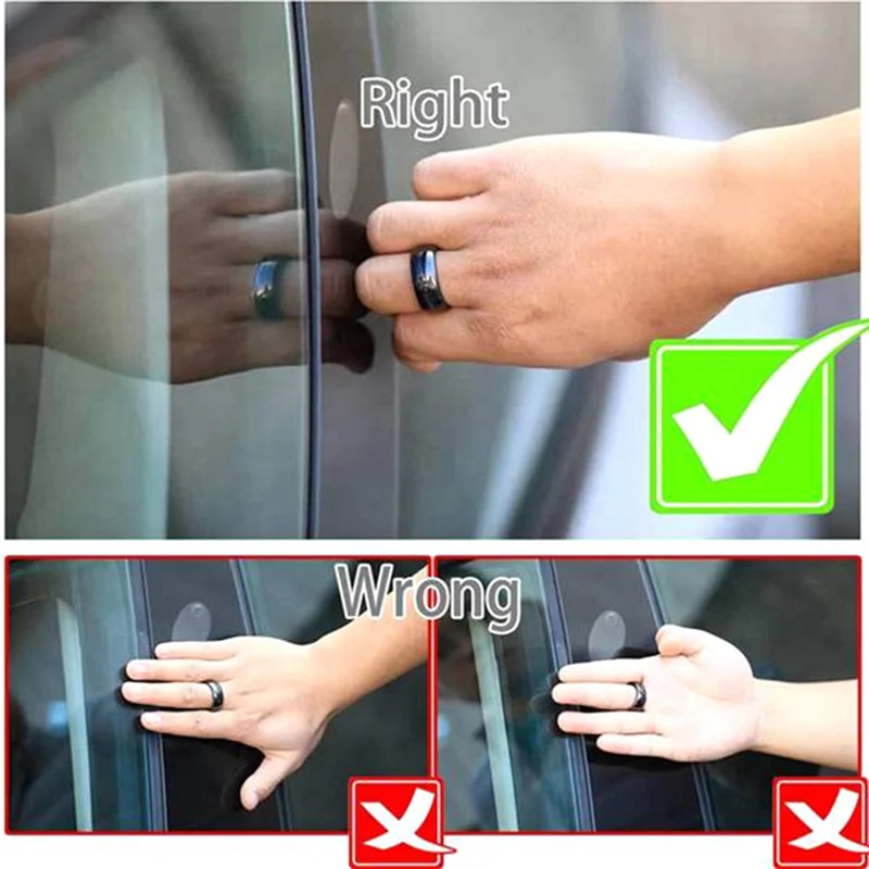 

ABP-Smart Ring Key Card Key Fob NFC Replacement for Tesla Model 3 Model Y to Replace Key Card Key Fob,53mm