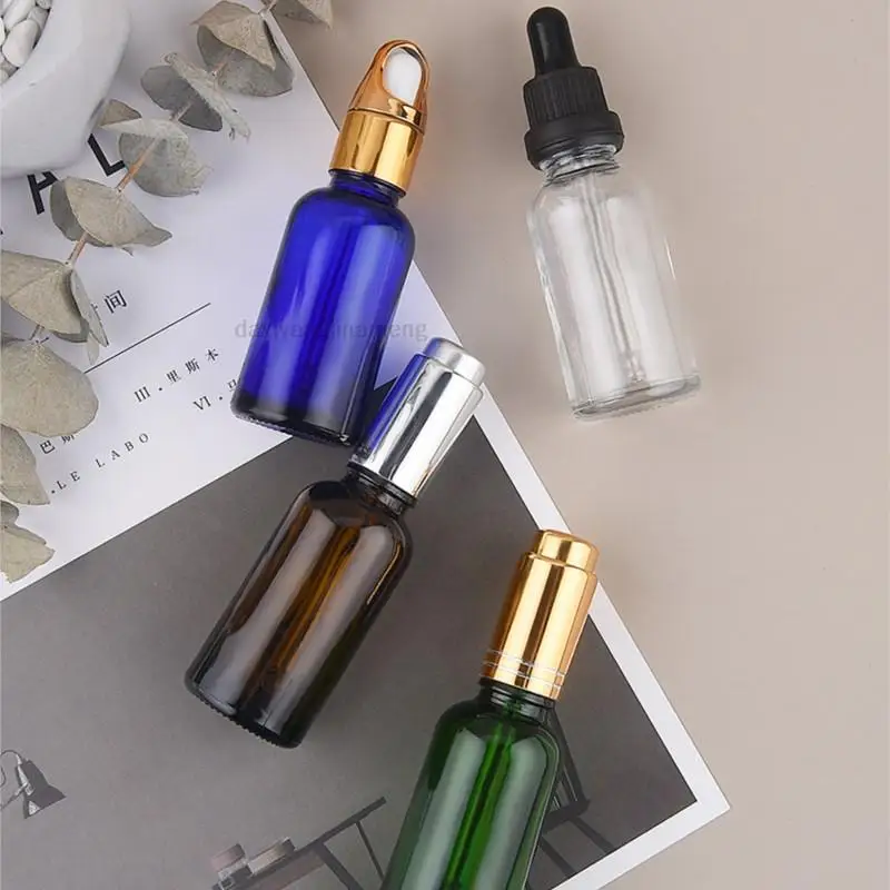 

15ml Glass Oil Bottles with Dropper Caps, Multicolor for Samples