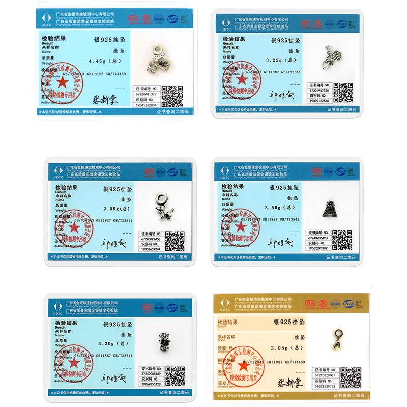 جديد 925 فضة خرز تميمة الفيل فراشة الطيور الصليب قلادة ل قلادة سوار الأصلي النساء هدايا ذاتية الصنع #6