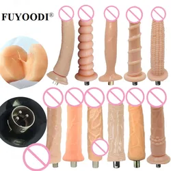 Realistic Silicone Dildos with 3XLR Connector for Sex Machine Attachment Sex Toys juguetes sexuales