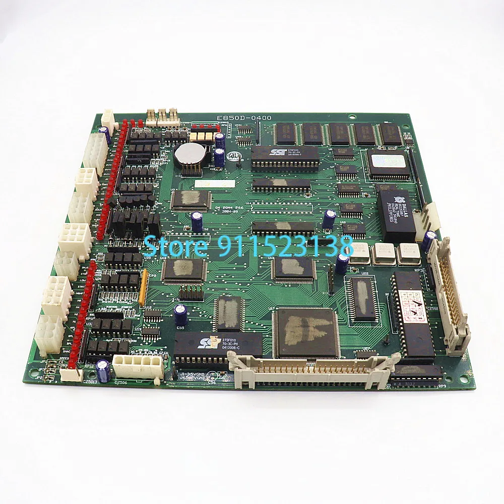 Imagem -02 - Chinese Embroidery Machine Spare Parts Original Bom Estado Dahao Cartão Eletrônico Cpu Board Feiya Zgm Hchanga Damei E850d0400