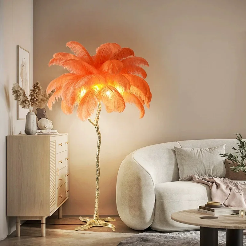 Feather Floor Lamp …