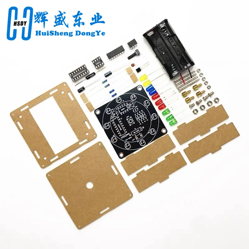 Wheel of Fortune DIY Manufacturing Kit Electronic DIY Bricolaje Trousse Electronica Production Lucky Rotary Suite Components - Image 4