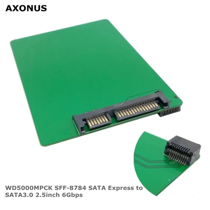 Best Price WD5000MPCK SFF-8784 SATA Express to SATA3.0 2.5inch 6Gbps Add on Cards PCBA for 5mm UltraSlim Hard Disk SSD