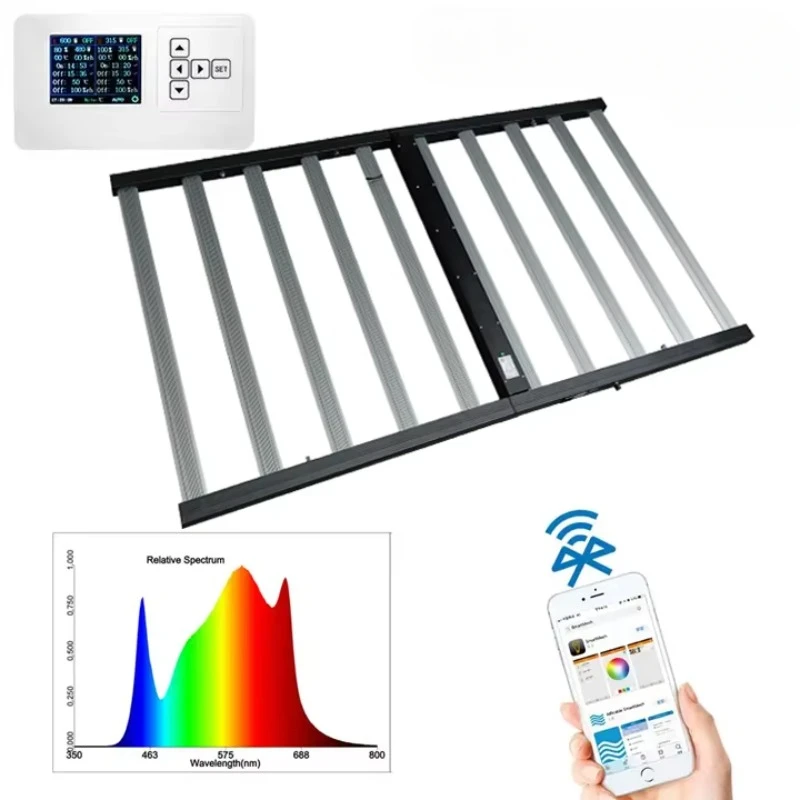 720 Watt Independent Control Light Emitting Diode Growth Light Full Spectrum