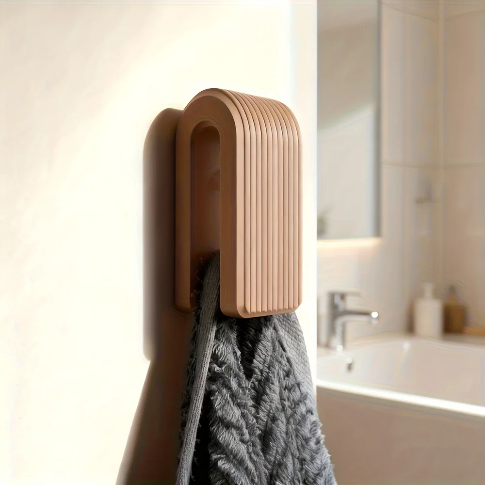 Porte-serviettes à verrouillage automatique ; Support mural par gravité ; Porte-serviettes fantaisie ; Cadeau surprise de nouveauté