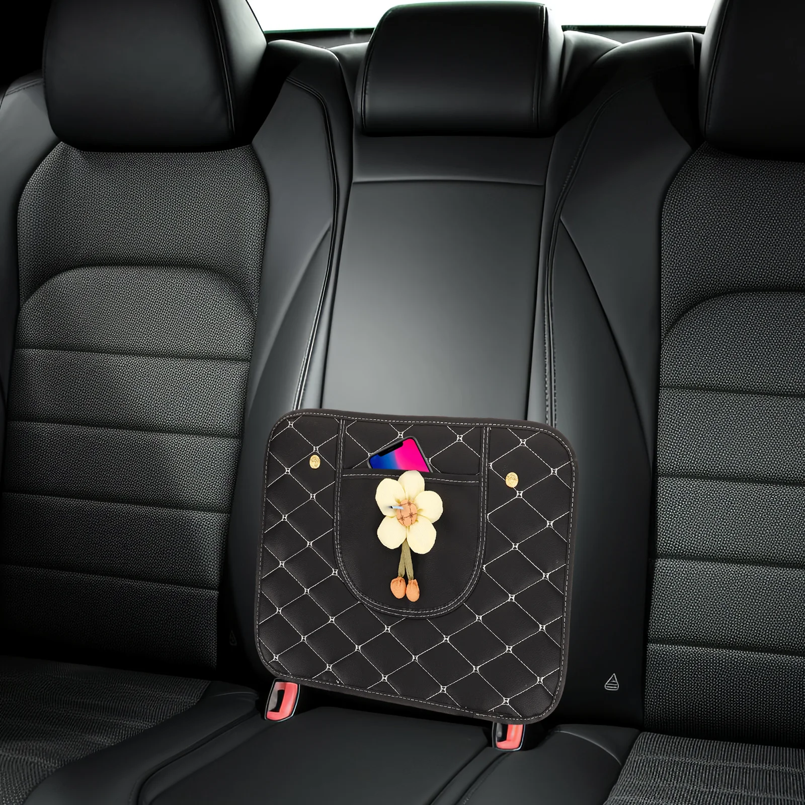 

Auto Seat Back Kick Protector Durable Car Back Seat Pad Easy for Kids and Pets Carseat Car Protector