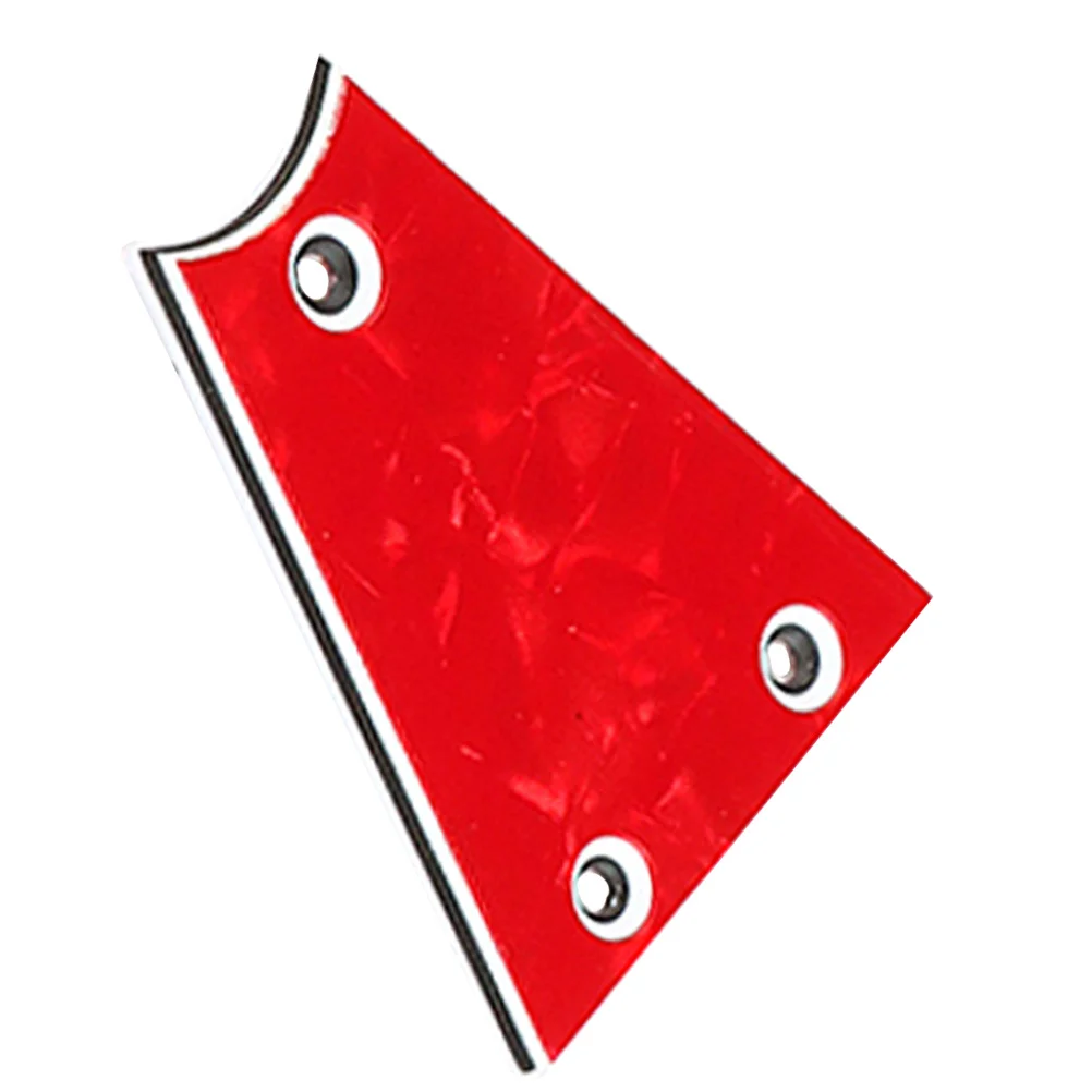 

Sturdy Metal 3-Hole Truss Rod Cover for Guitar Bass Durable Repair Replacement Parts Guitar Parts Truss Rod Covers