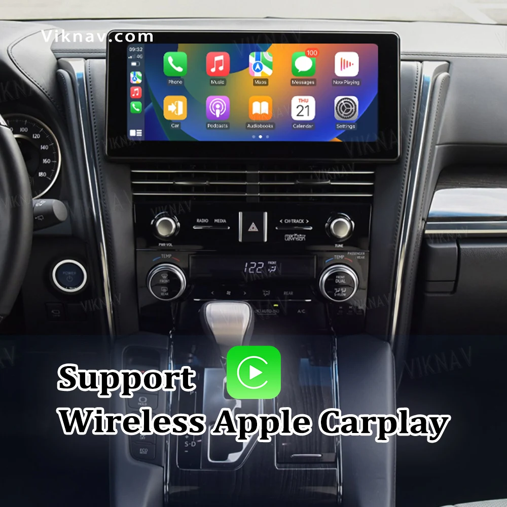 For Original Car Screen Linux System For Lexus LM 2020 -2023 Wireless Apple CarPlay Android Auto