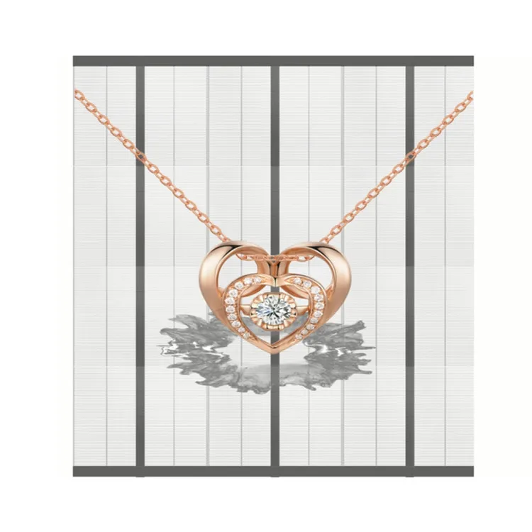LED Flying Carpet DisplayInnovative Advertising Transparent Screen For Chain Store Luxury Clothes Jewelry Shop Glass Window Door