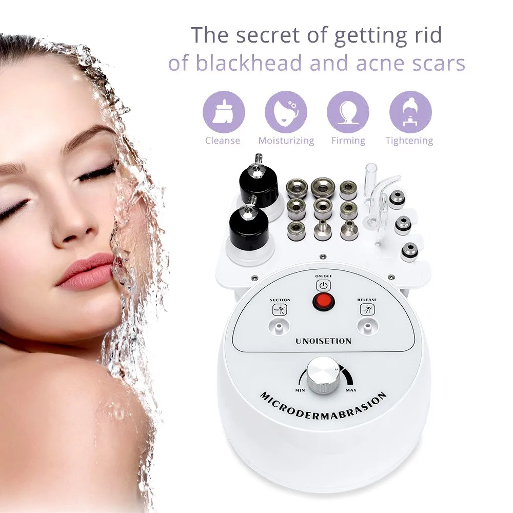 

Amazon 3-IN-1 Microdermabrasion Machine Skin Exfoliation Acne Removal For Home Use