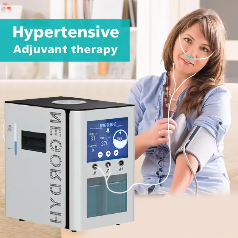 Hydrogen Inhalation Machine Water Generator 900ml 1200ml 1500ml 1800ml Double Outlet Electrolysis Hydrogen Making Machine