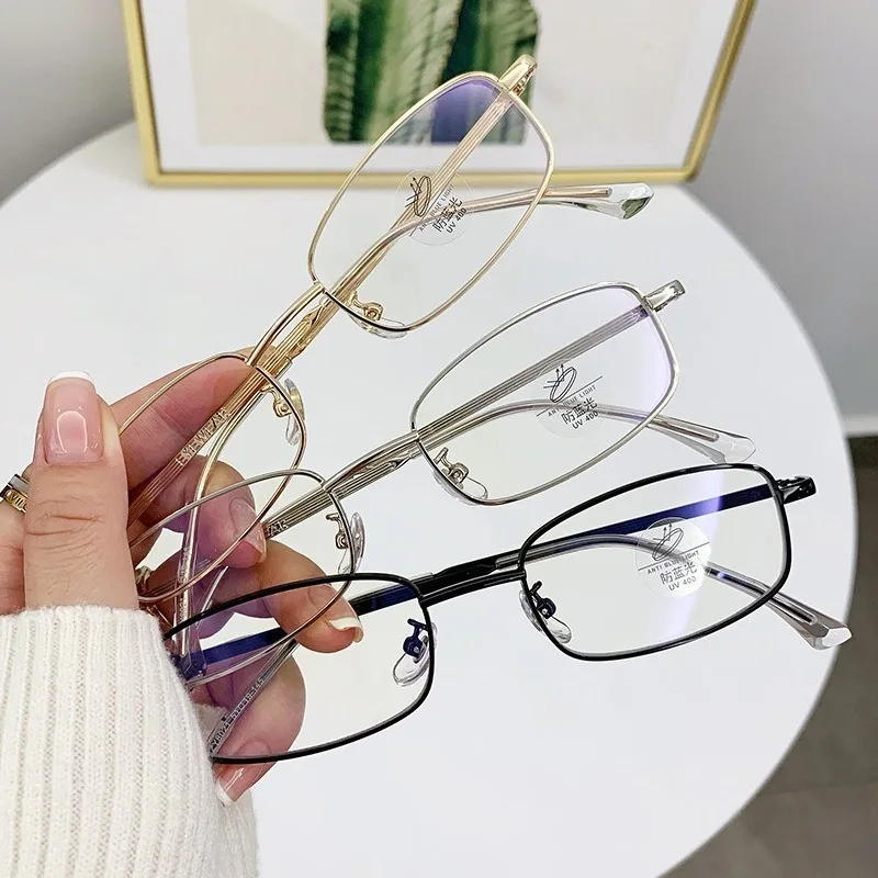 Y2K Women's Retro Small Square Frame Glasses Girls Japanese 