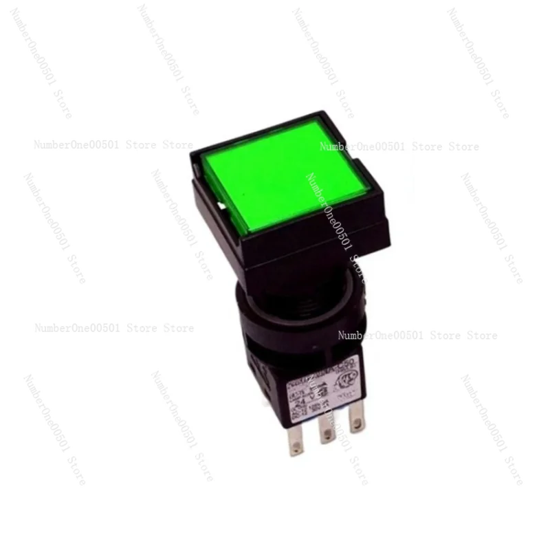 

HA-C50 C10 C20 Push Button Switch HA2L Square 24V Illuminated M1C54G 54R 14G Industrial Control Panel Components