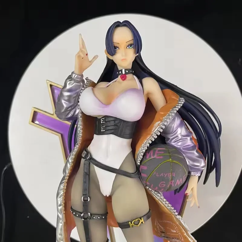 30 cm One Piece Hancock Basket Costume di moda Anime Girl Figure Modello Statua Collezione di ragazzi Decorazione del desktop Ornamento Giocattolo