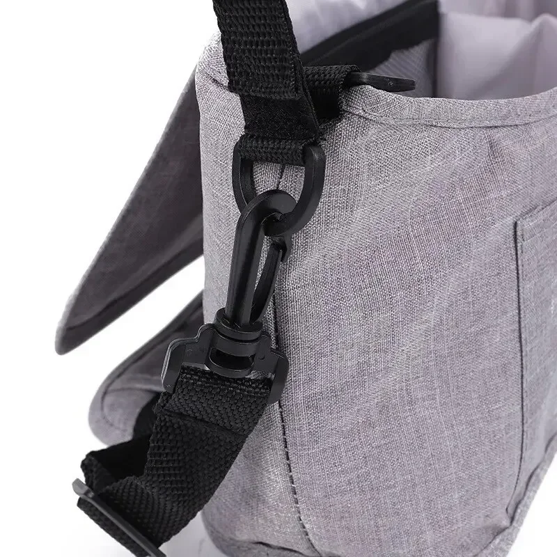 Stroller Bag Baby Diaper Mummy Bag Large Capacity Stroller Organizer Cup Holder Feeding Bottle Stroller Accessories Hanging Bag