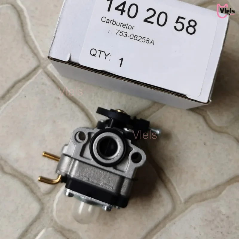 Replacement Carburetor For MTD OE 753‑06258A For Ryobi RY252CS RY253SS Light‑Duty Garden Trimmer 2‑Cycle Power Tool