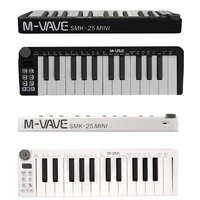 M-VAVE-Mini Teclado MIDI Recarregable 25 Teclas Teclado De Controle MIDI Mini Controlador USB Portátil