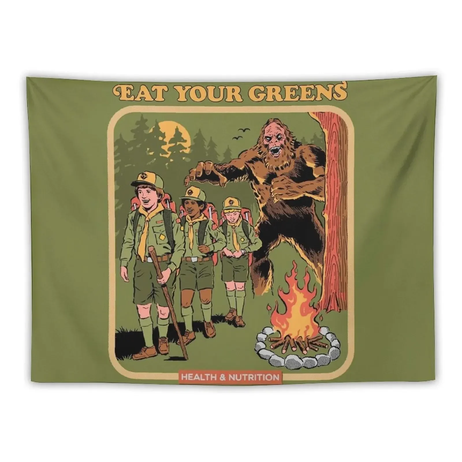 

Eat Your Greens Tapestry Bedrooms Decorations Aesthetic Decoration Room Decorations Tapestry